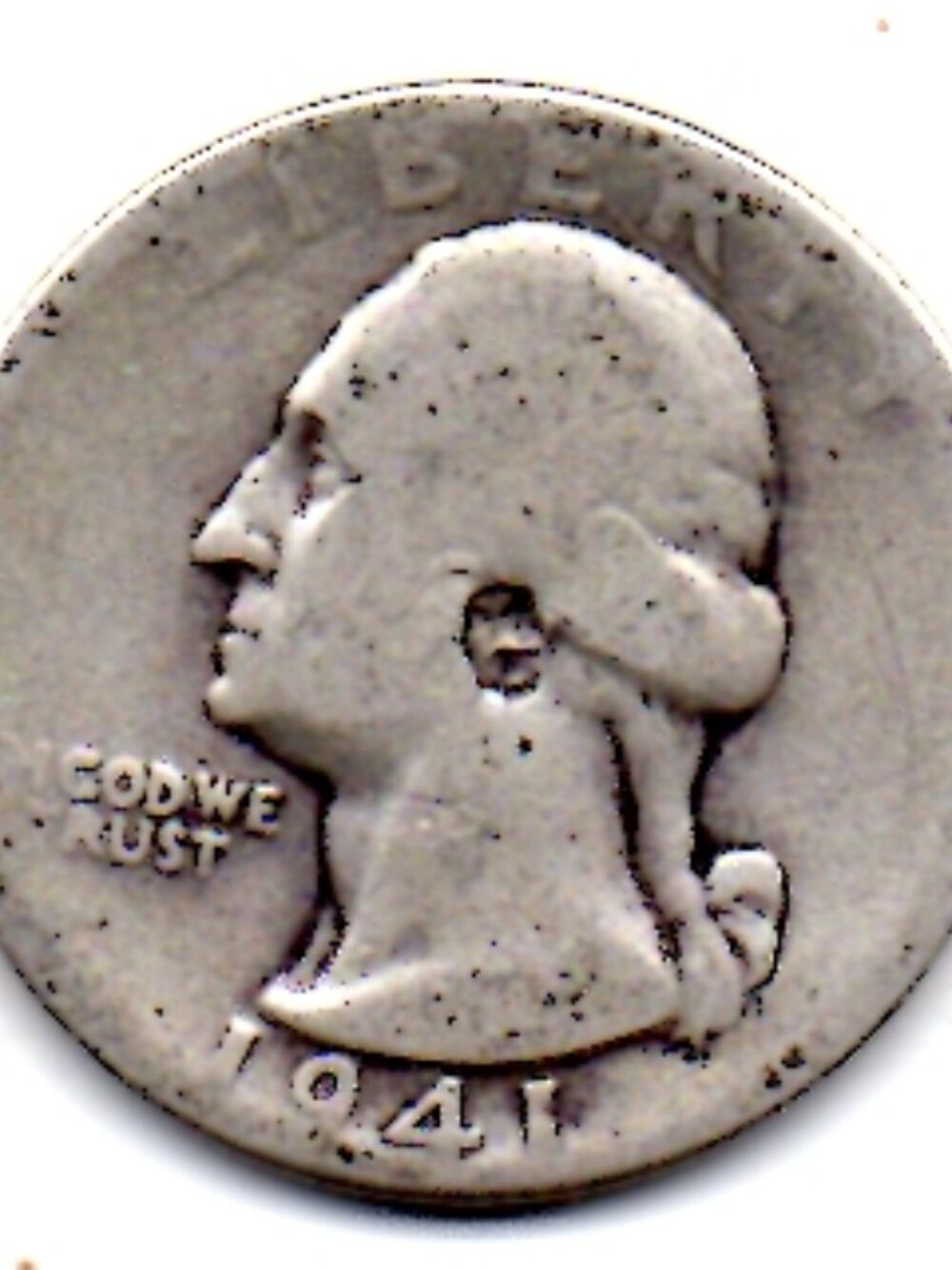 Granny Estate Find - 1941 Washington Quarter